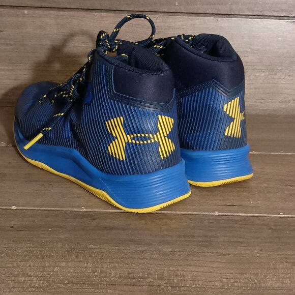 Under Armour Curry 2.5 Dub Nation Youth Basketball Shoes Size 2.5Y 1276333-400 - Picture 10 of 16
